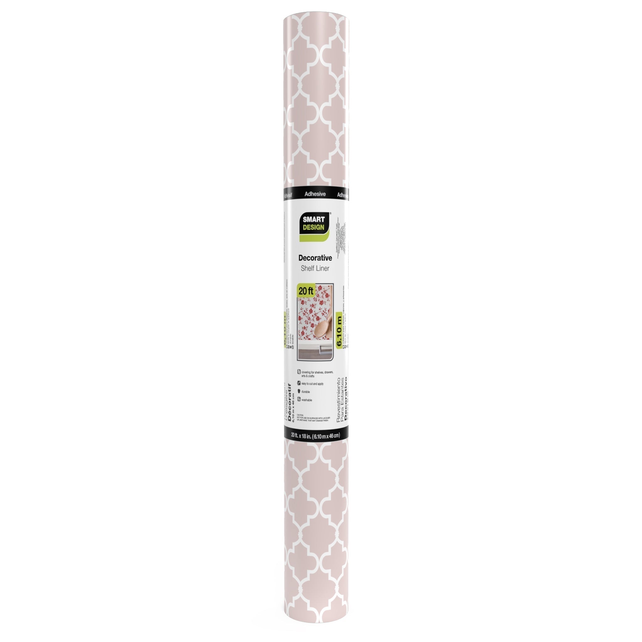 Adhesive Shelf Liner - 18 Inch x 20 Feet