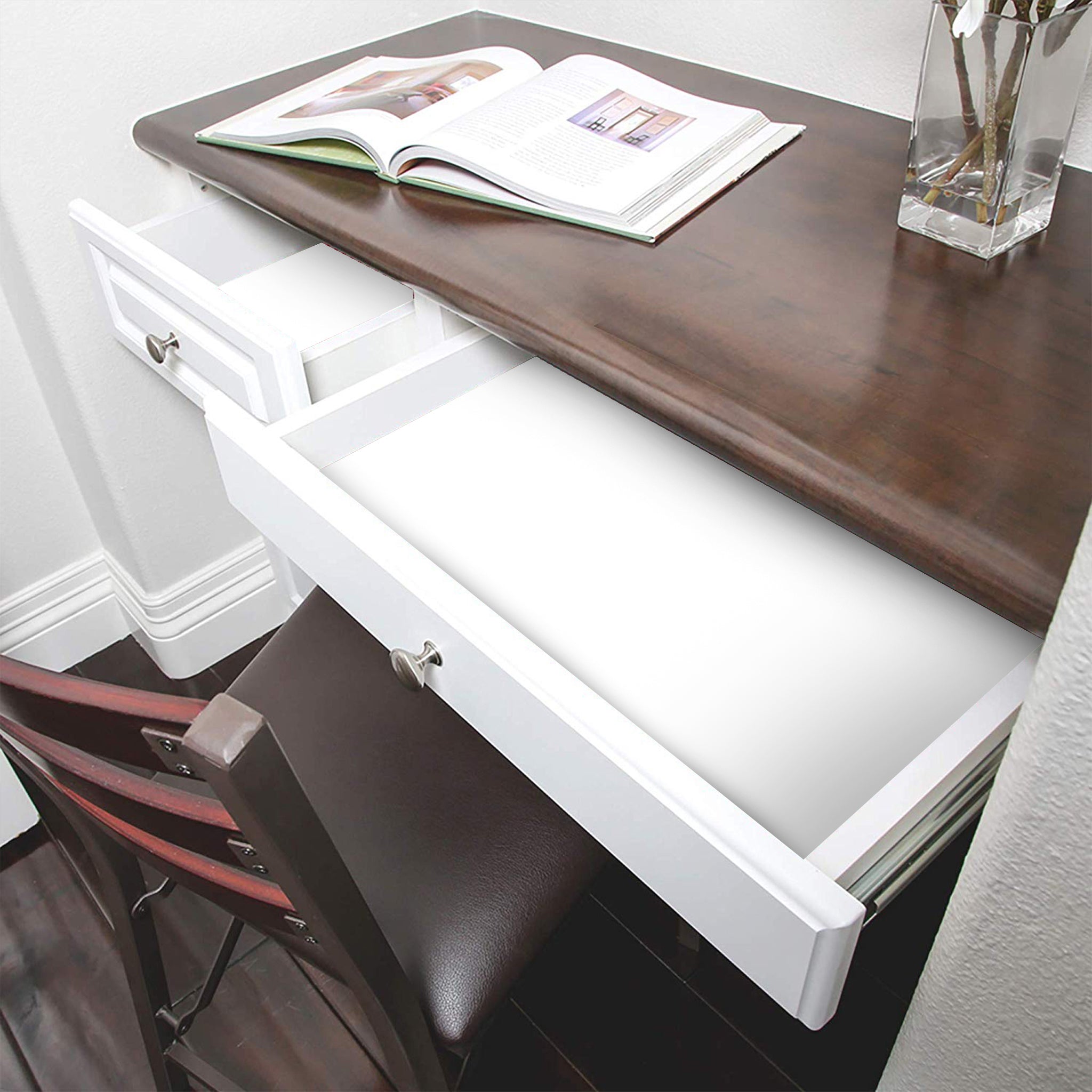 Bonded Grip Shelf Liner - 12 Inch x 10 Feet - Non-Adhesive